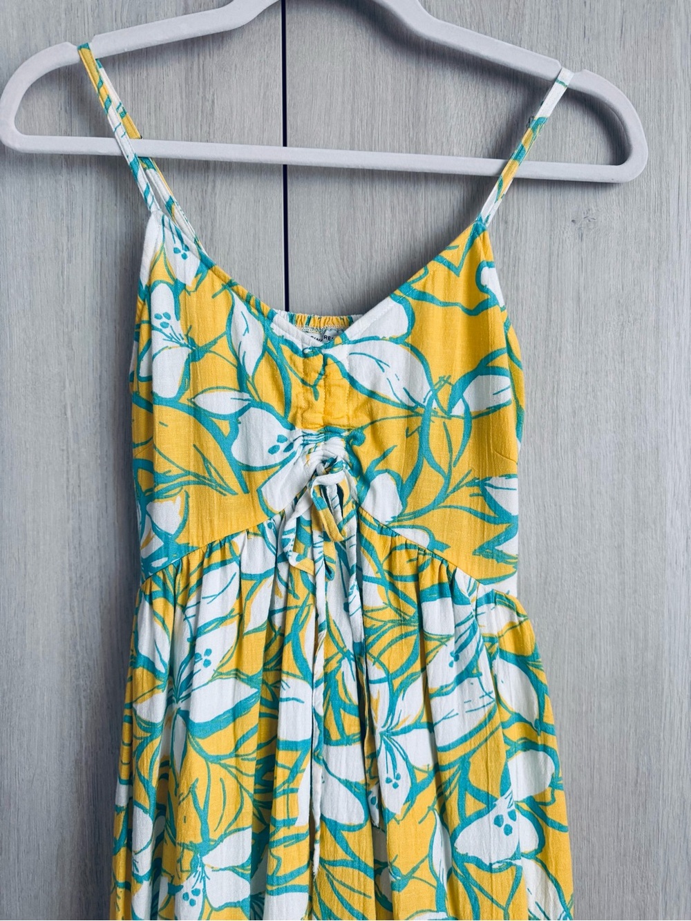 Sincerely Jules Yellow & White Floral Maxi Dress 👗 - Picture 4 of 7